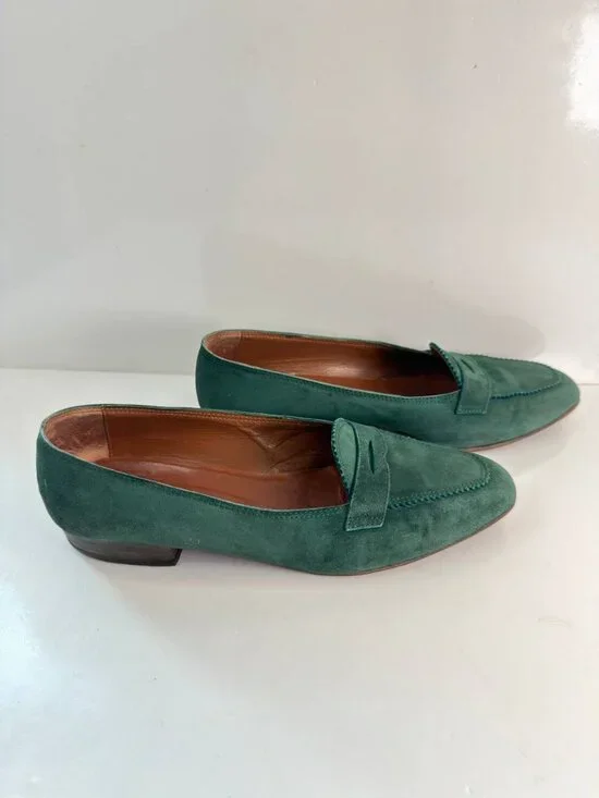 Prada Milano Vintage Suede Ballet Flats – EU 36.5 / US 6.5 - Picture 8 of 14